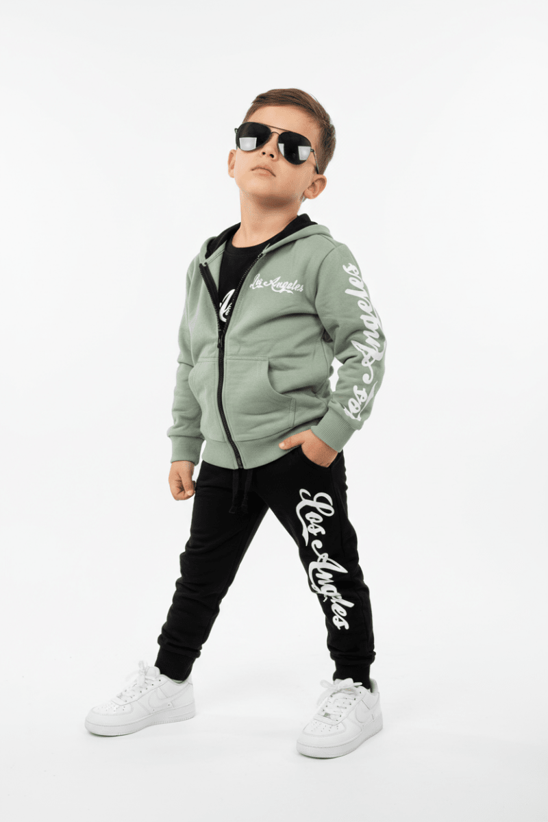 Tuta Los Angeles Verde 1383 - Piccole Canaglie - PC25648