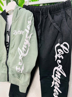 Tuta Los Angeles Verde 1383 - Piccole Canaglie - PC25648