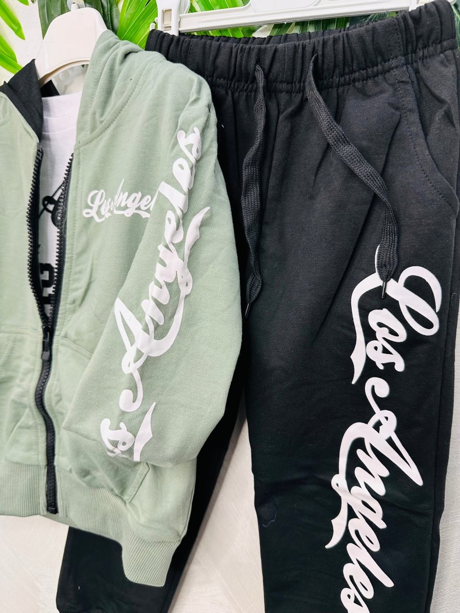 Tuta Los Angeles Verde 1383 - Piccole Canaglie - PC25648