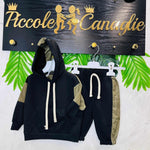 Tuta MiniMan Nera/Verde - Piccole Canaglie - PC21575