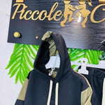 Tuta MiniMan Nera/Verde - Piccole Canaglie - PC21575