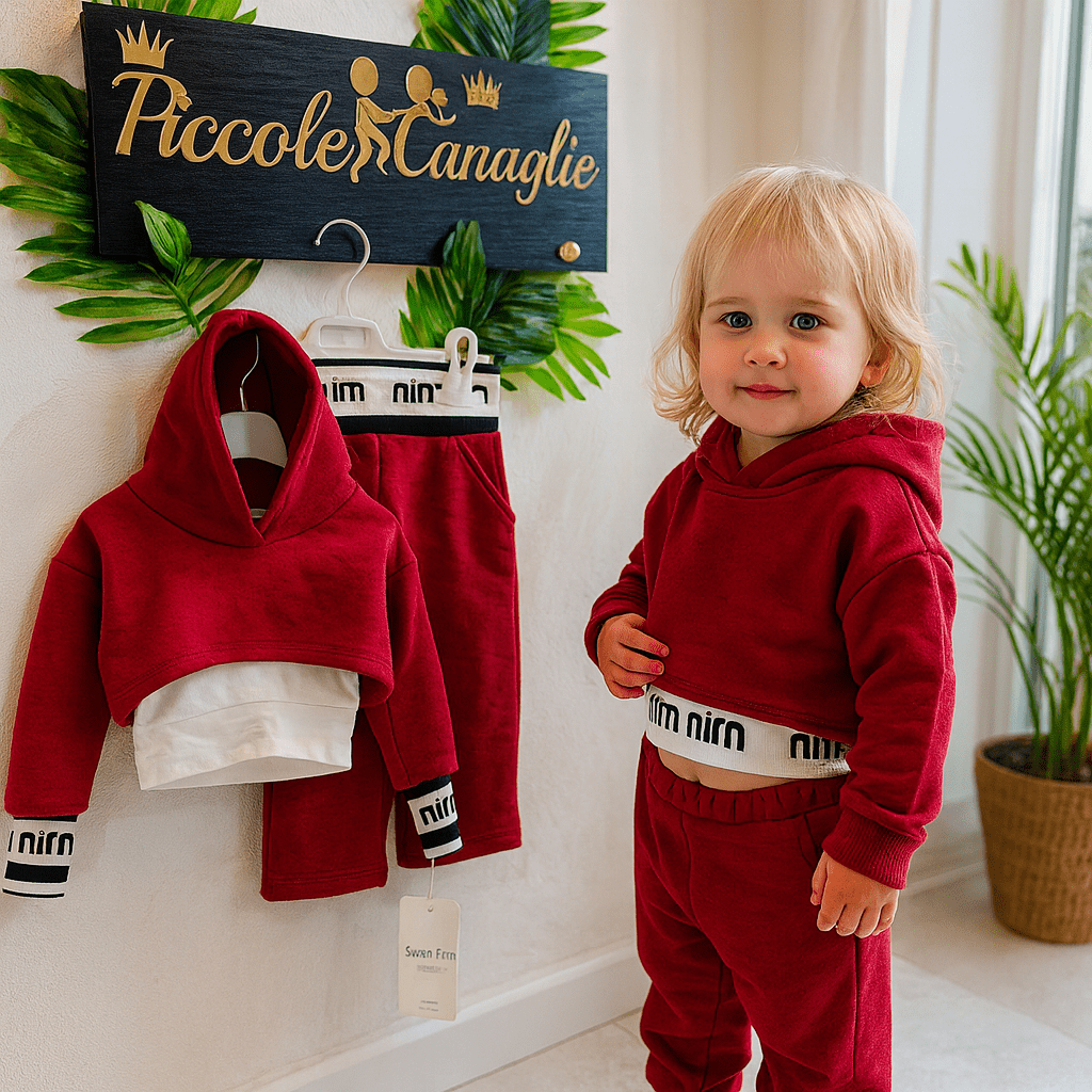 Tuta Miu Miu Bordo’ Mesi - Piccole Canaglie - PC21603