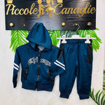 Tuta Mod Chicago petrolio - Piccole Canaglie - PC21518