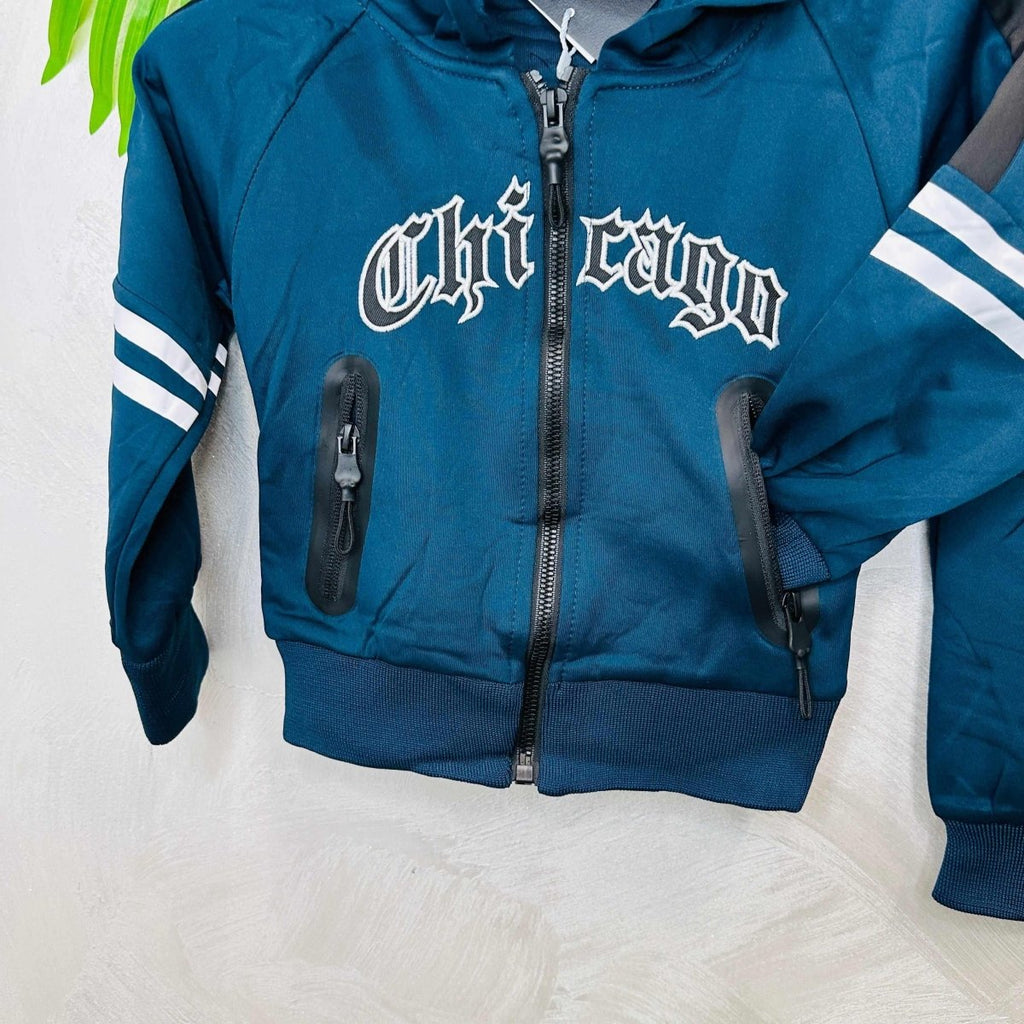 Tuta Mod Chicago petrolio - Piccole Canaglie - PC21518