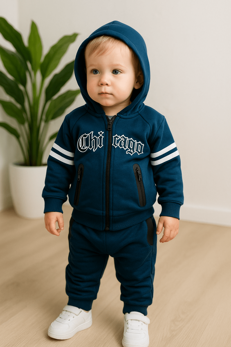 Tuta Mod Chicago petrolio - Piccole Canaglie - PC21518