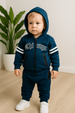 Tuta Mod Chicago petrolio - Piccole Canaglie - PC21518