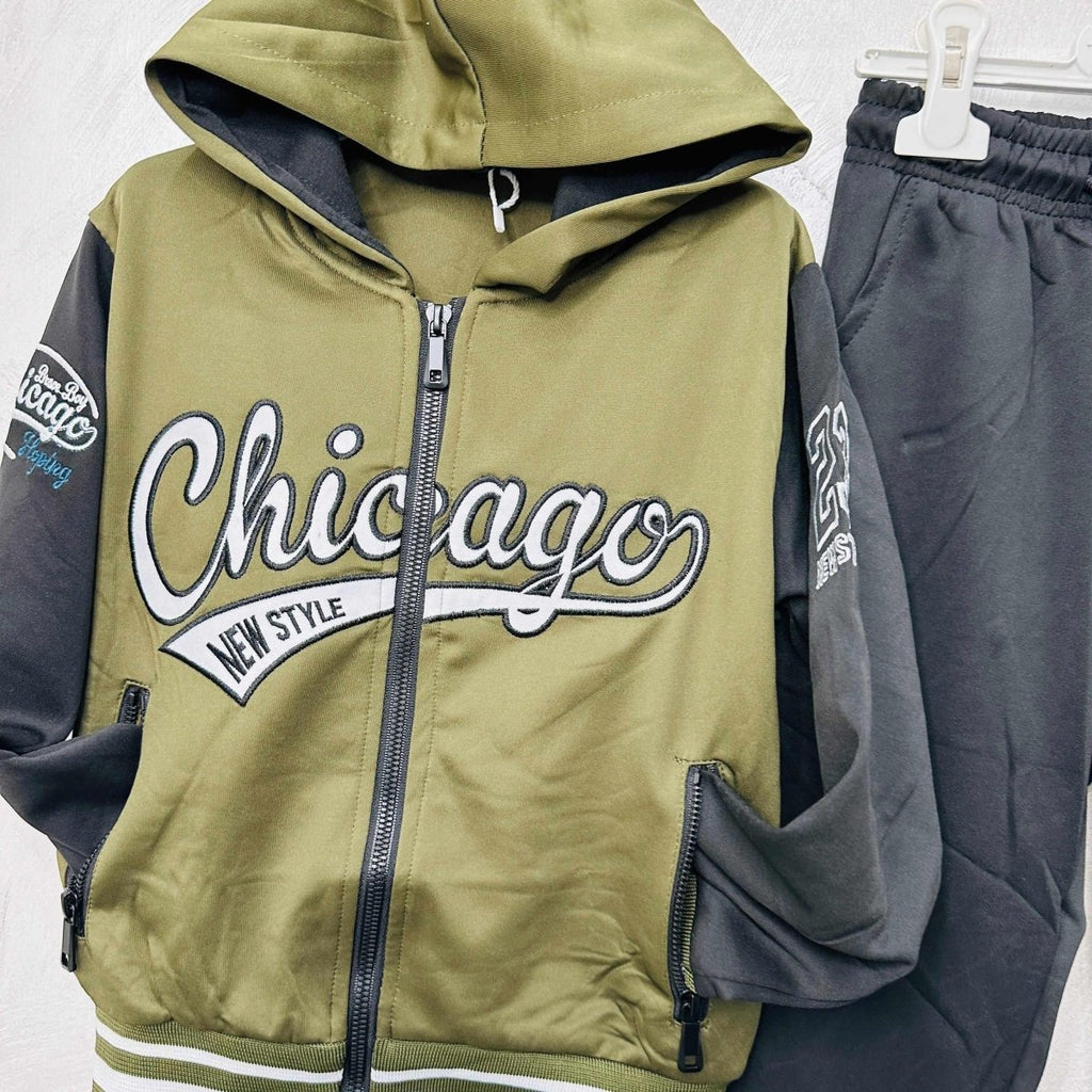 Tuta mod Chicago verde - Piccole Canaglie - PC21264