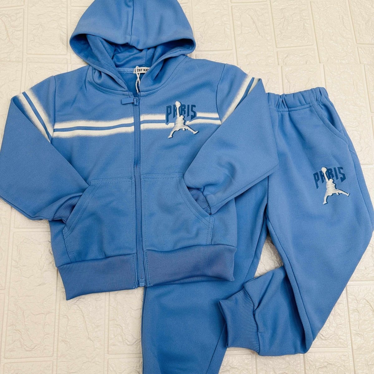 Tuta Mod Jordan✨ celeste - Piccole Canaglie - PC21103