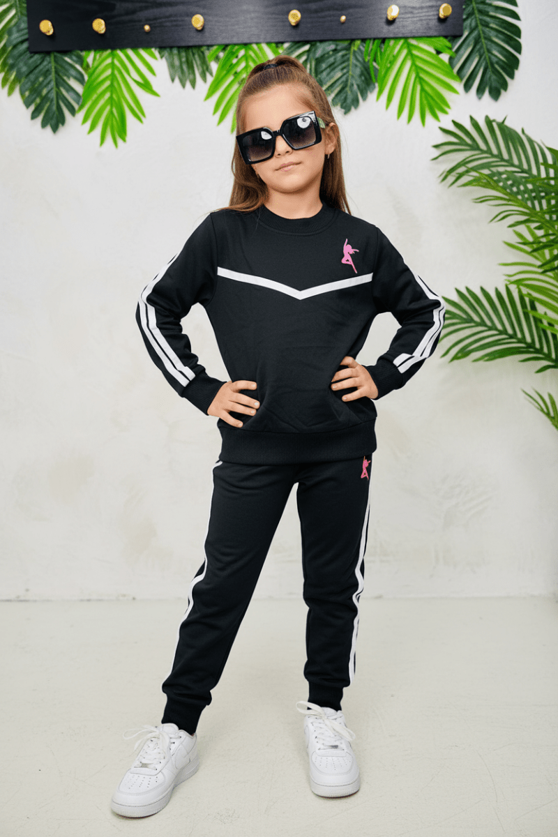 Tuta Modello Dance Nera 7186 - Piccole Canaglie - PC25706