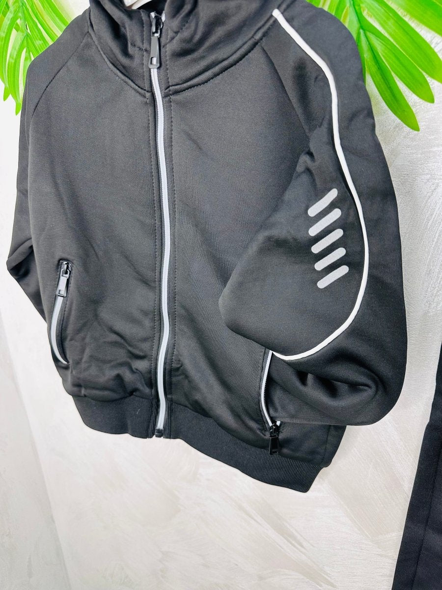 Tuta Modello Ferr@ri felpata Nera - Piccole Canaglie - PC23414