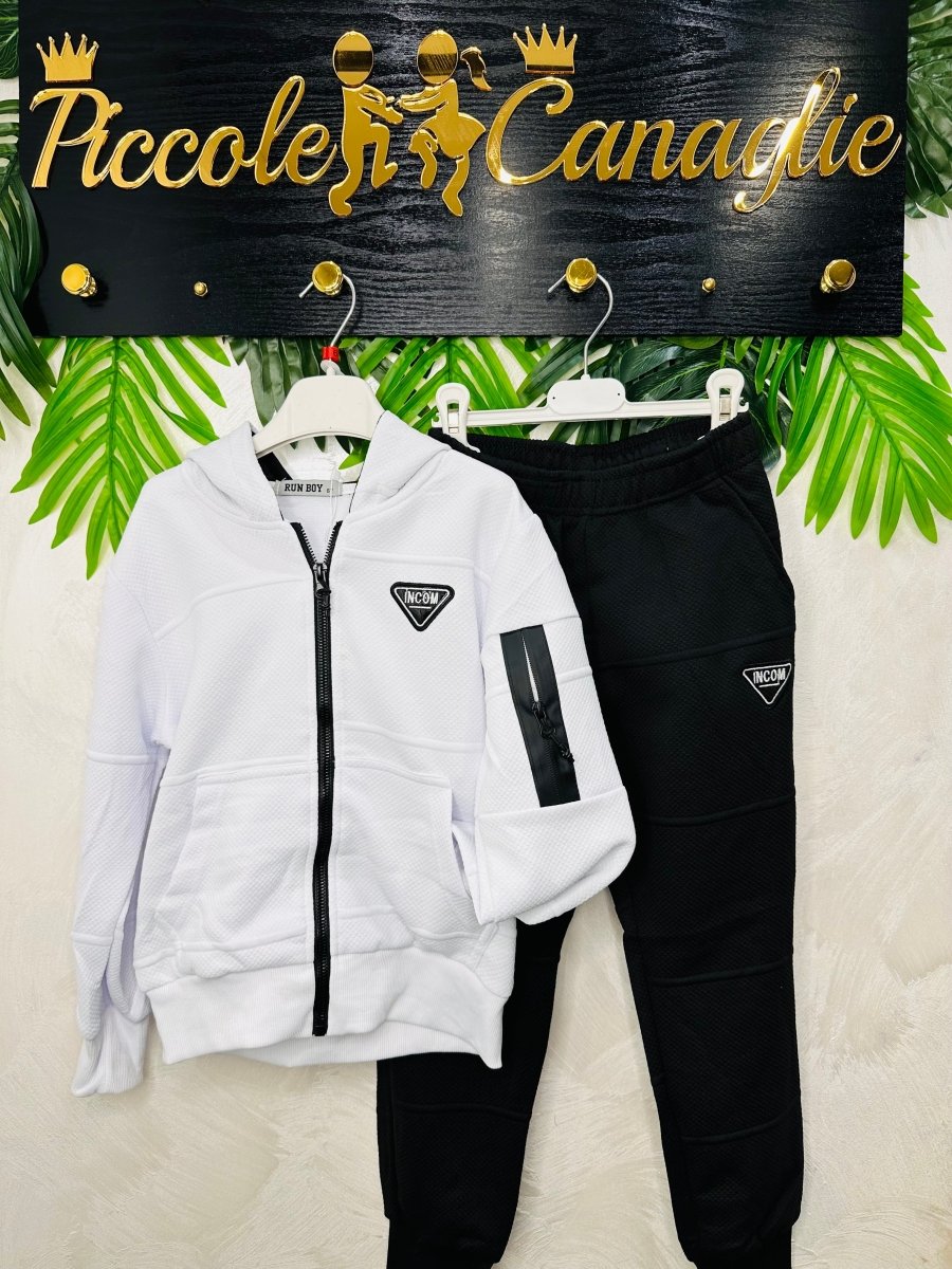 Tuta Modello Icon” Bianco 5327 - Piccole Canaglie - PC25631