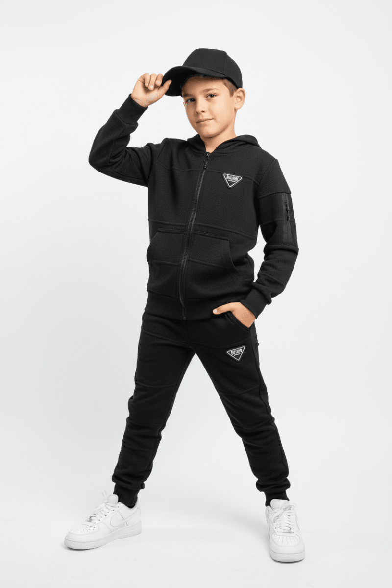 Tuta Modello Icon” Nero 5327 - Piccole Canaglie - PC25637