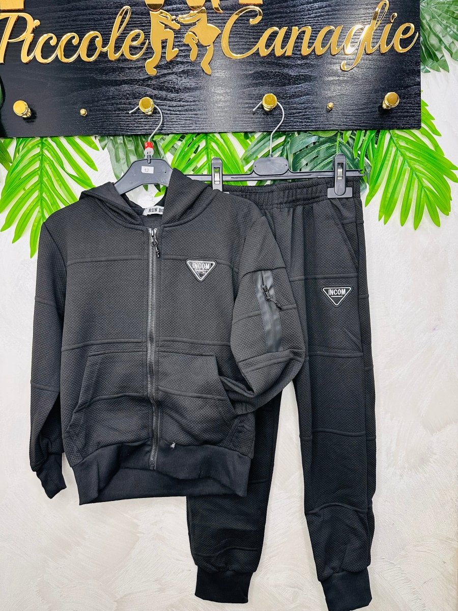 Tuta Modello Icon” Nero 5327 - Piccole Canaglie - PC25637