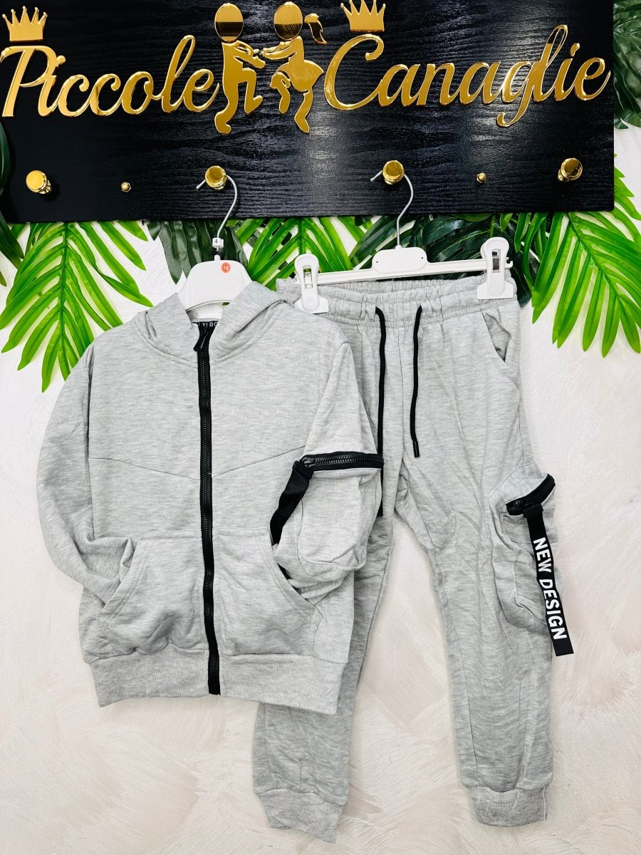 Tuta New Design Grigia 83456 - Piccole Canaglie - PC25589