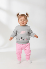 Tuta Orsetta Qy13 Grigio - Piccole Canaglie - PC25626