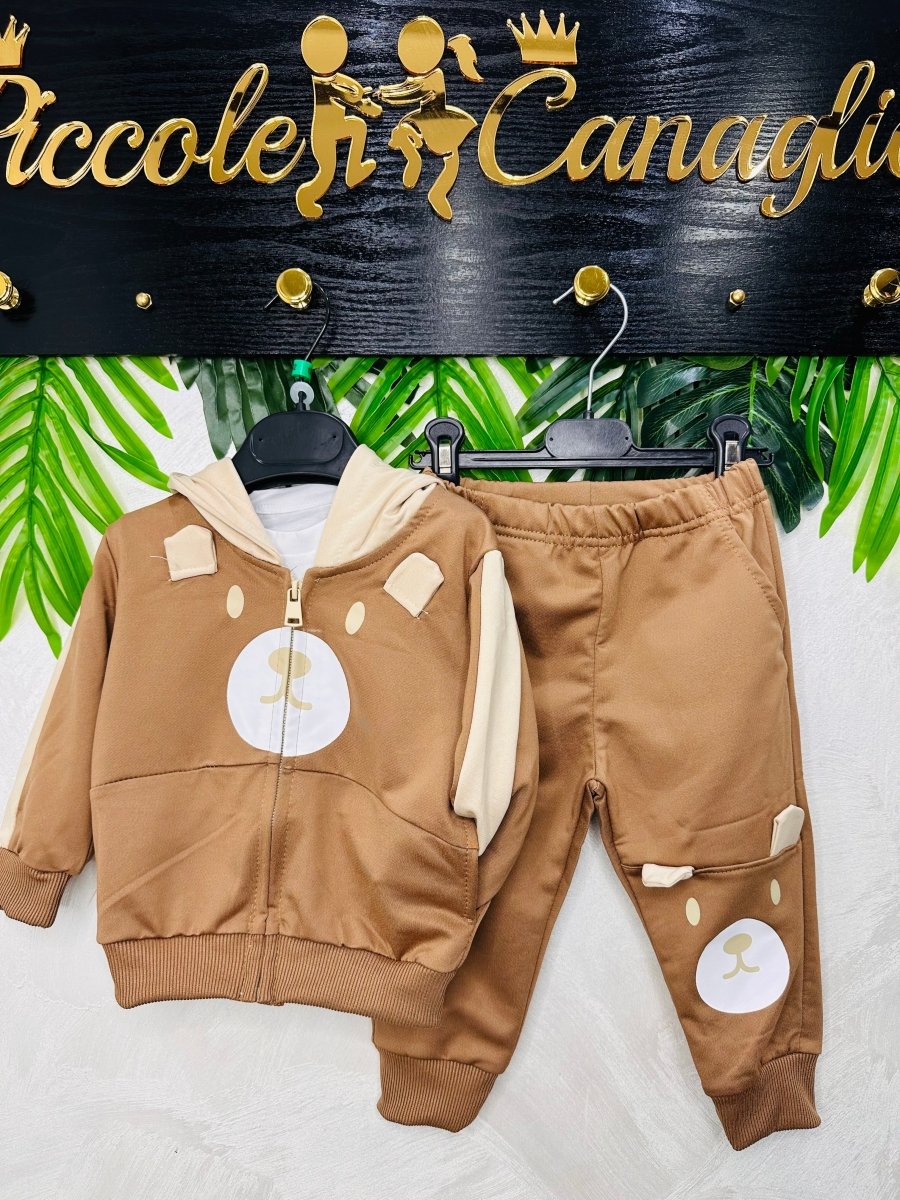 Tuta Orso 3d Biscotto 650 - Piccole Canaglie - PC25732