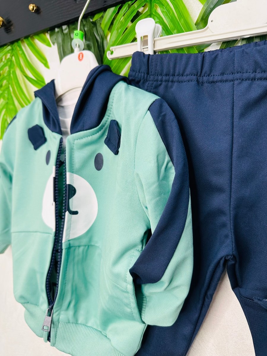 Tuta Orso 3d Verde 650 - Piccole Canaglie - PC25727