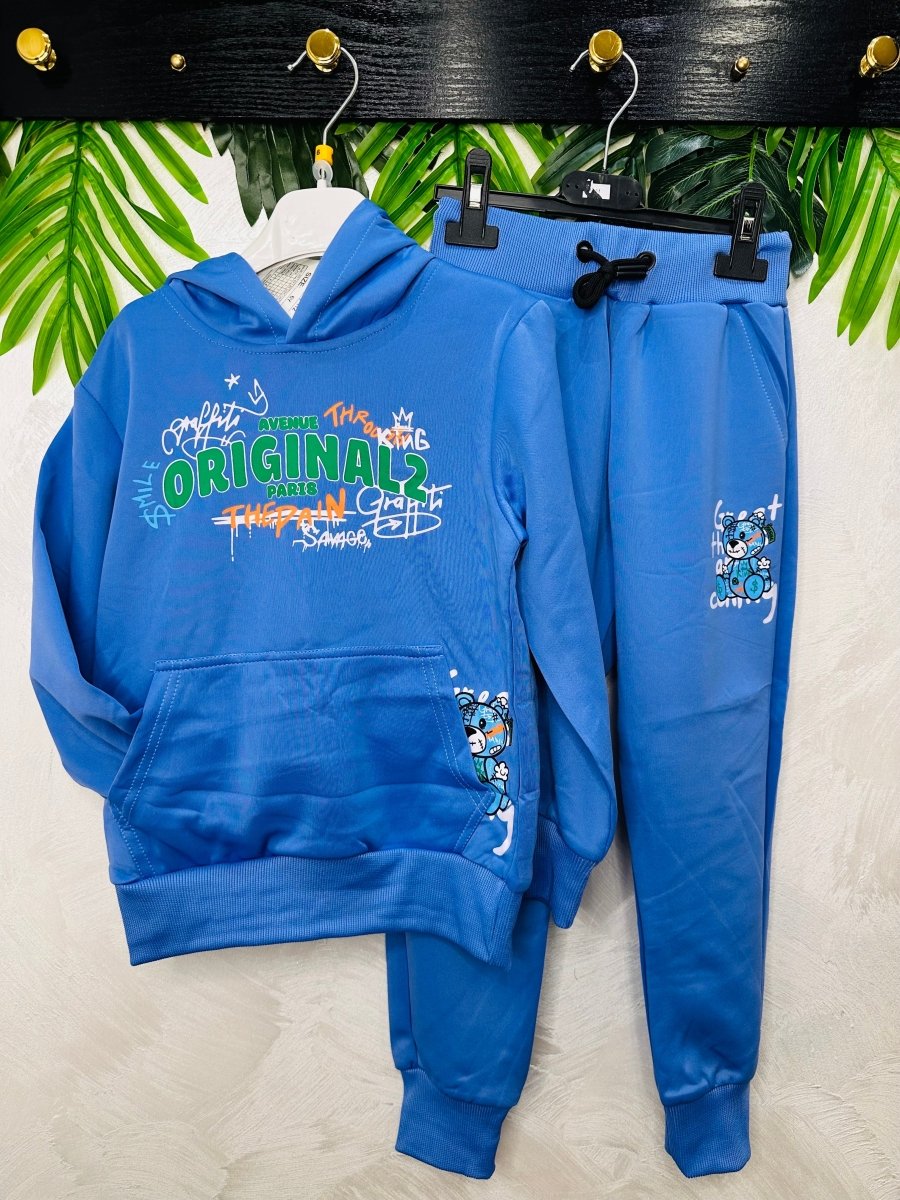 Tuta Orso Graffiti Avio 112 - Piccole Canaglie - PC25752