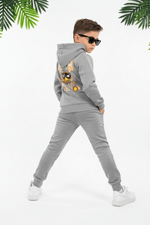 Tuta Orso Rapper Grigia 108 - Piccole Canaglie - PC25717