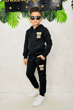 Tuta Orso Rapper Nera 108 - Piccole Canaglie - PC25712