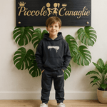 Tuta Strenght Batter Grigia - Piccole Canaglie - PC21432