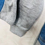 Tuta Style Denim Grigia Felpata - Piccole Canaglie - PC22685