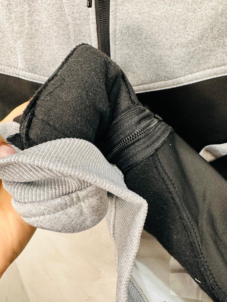 Tuta tech grigia Felpata - Piccole Canaglie - PC24606