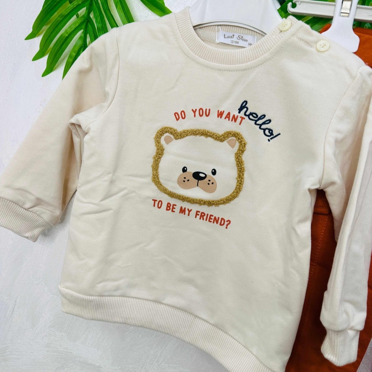 Tuta Teddy Arancio - Piccole Canaglie - PC22257