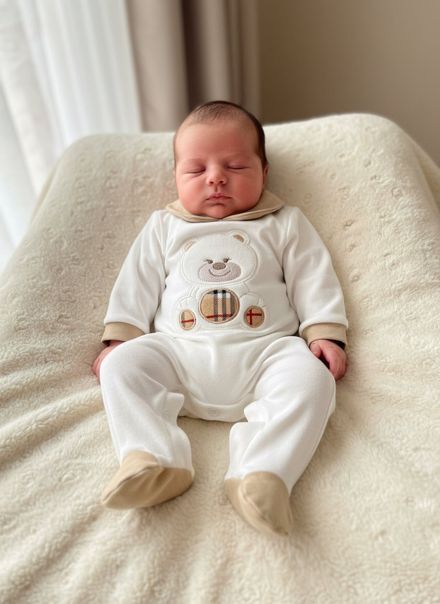 Tutina caldo cotone orso Barbery 30414 - Piccole Canaglie - PC23813