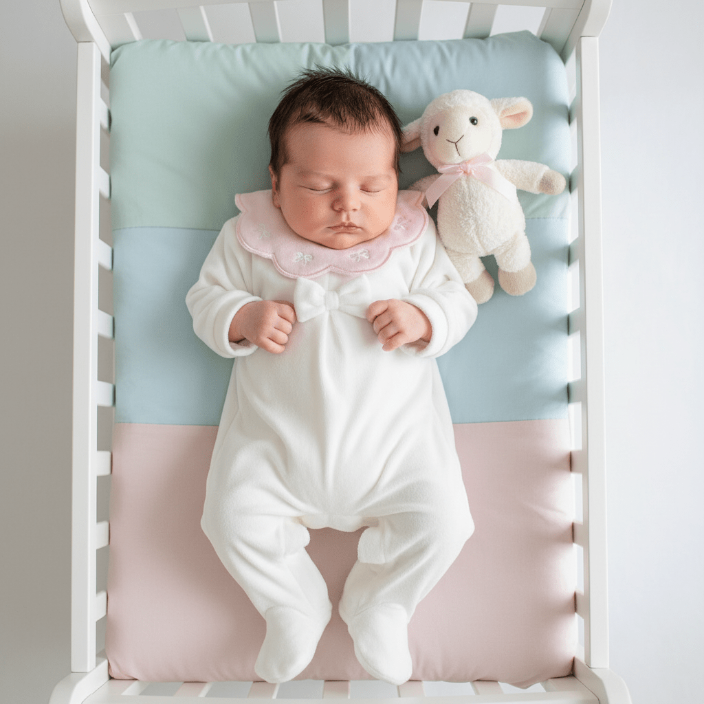 Tutina ciniglia batuffoli i B54810F panna - Piccole Canaglie - PC29814