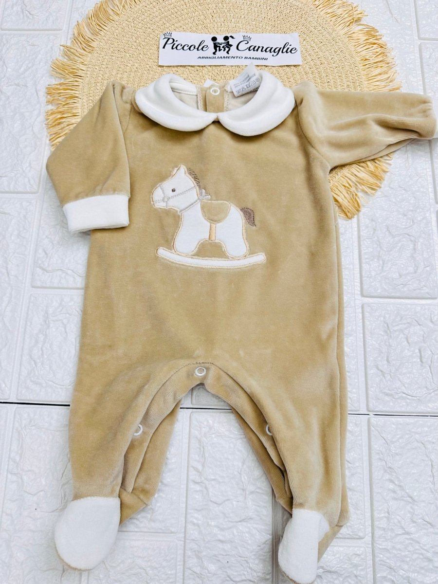 Tutina ciniglia Begie cavallino 30412 - Piccole Canaglie - PC23810