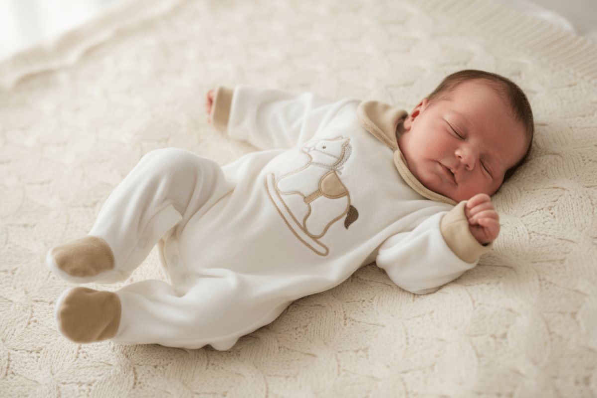 Tutina ciniglia cavallino Begie 30412 - Piccole Canaglie - PC24038