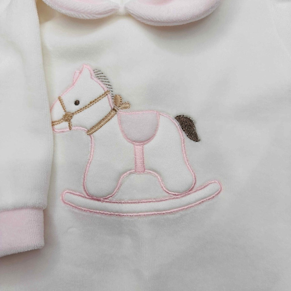 Tutina ciniglia Cavallo rosa 30412 - Piccole Canaglie - PC20795