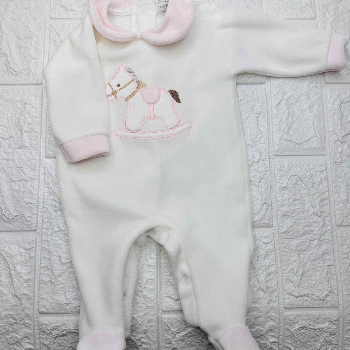 Tutina ciniglia Cavallo rosa 30412 - Piccole Canaglie - PC20795