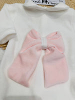 Tutina ciniglia favoletta fiocco rosa Fav0199 - Piccole Canaglie - PC29970