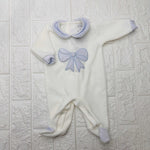 tutina ciniglia fiocco celeste - Piccole Canaglie - PC21308