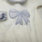 tutina ciniglia fiocco celeste - Piccole Canaglie - PC21308