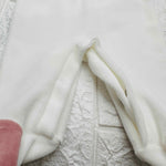 Tutina ciniglia fiocco rosa antico 30413 - Piccole Canaglie - PC20820