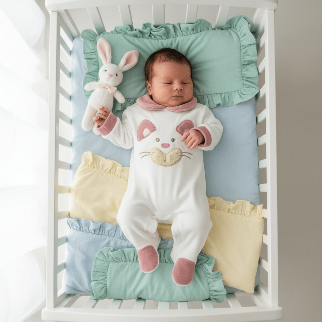 Tutina Ciniglia Gattino Coccoloso Rosa Antico 30515 - Piccole Canaglie - PC29798