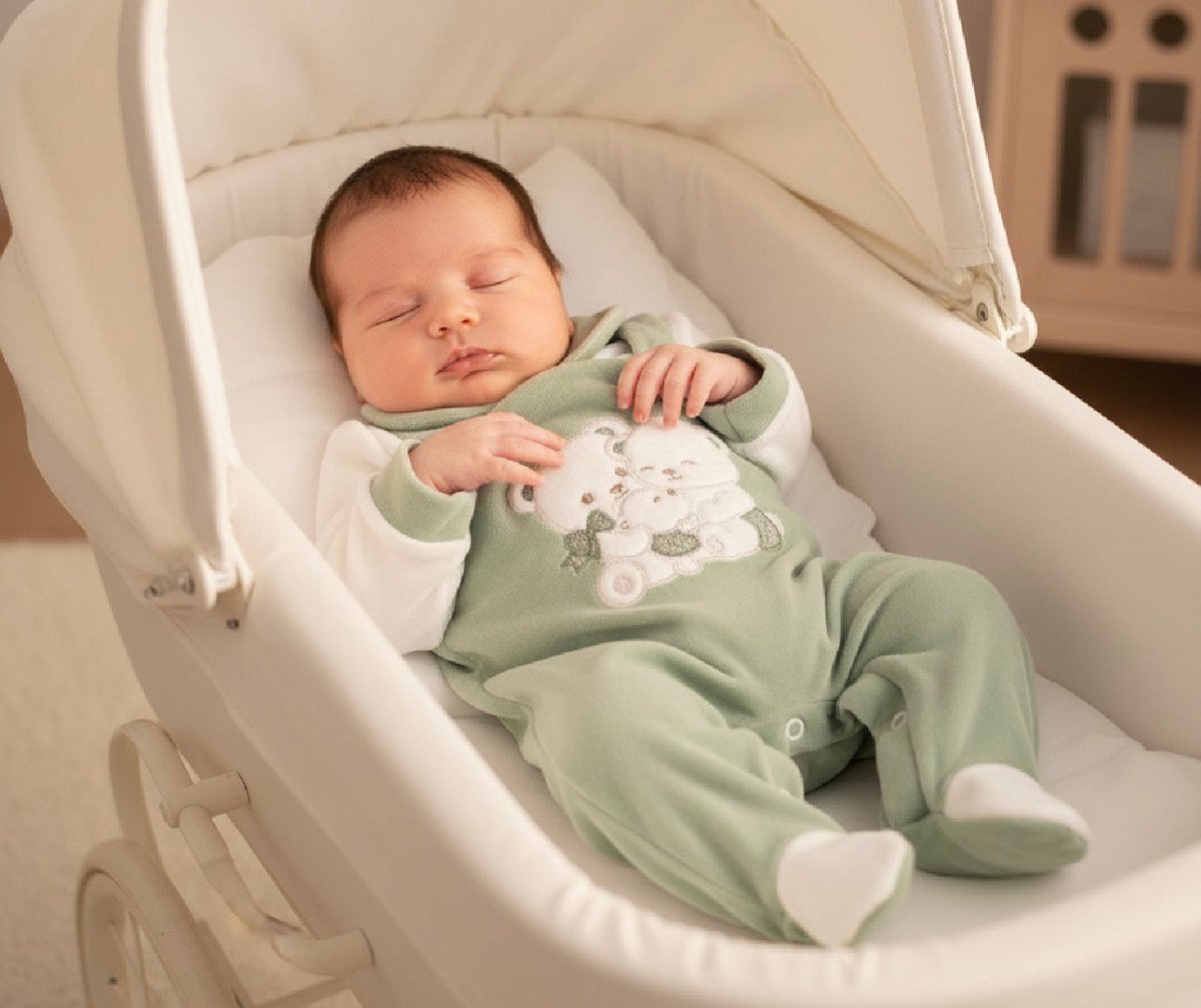 Tutina Ciniglia Orsetti Abbracci Verde 522 - Piccole Canaglie - PC29974