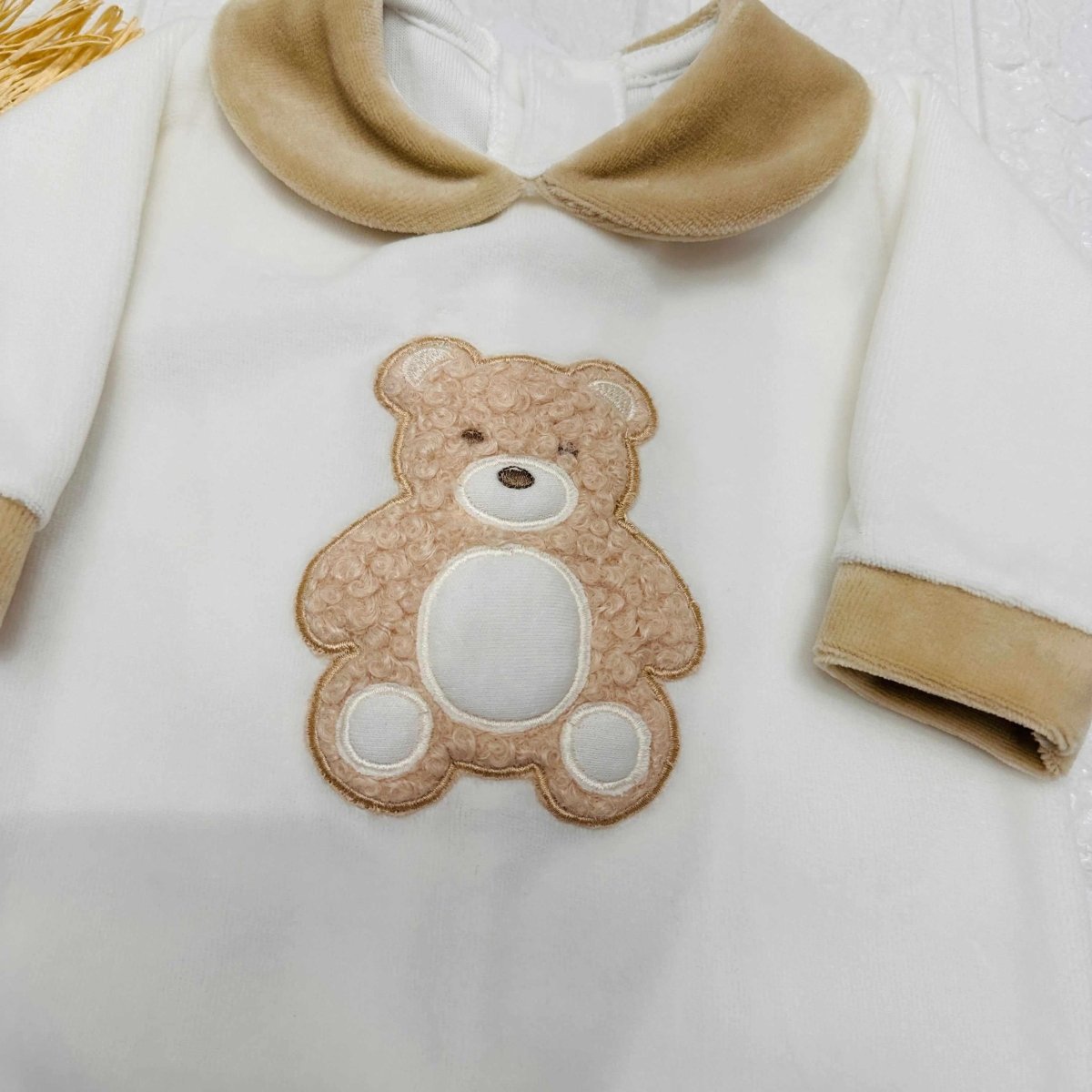 Tutina ciniglia orsetto panna 30407 - Piccole Canaglie - PC21990