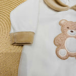 Tutina ciniglia orsetto panna 30407 - Piccole Canaglie - PC21990