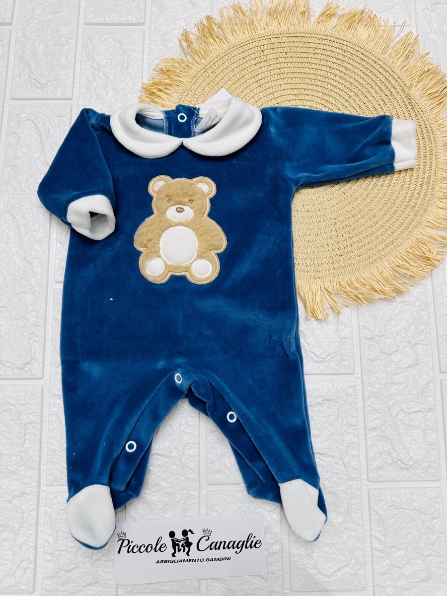 Tutina Ciniglia orso Blu 30407 - Piccole Canaglie - PC23314