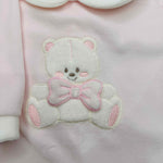 Tutina ciniglia Orso fiocco rosa 30411 - Piccole Canaglie - PC20846