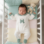 Tutina Ciniglia Orso Fiocco Verde 30514 - Piccole Canaglie - PC28594