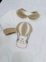 Tutina Ciniglia Orso Mongolfiera Beige 30524 - Piccole Canaglie - PC30032