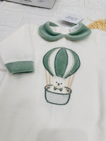 Tutina Ciniglia Orso Mongolfiera Verde 30524 - Piccole Canaglie - PC30035