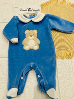 Tutina Ciniglia Orso Morbidoso Azzurro 30507 - Piccole Canaglie - PC29480