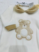 Tutina Ciniglia Orso Morbidoso Beige 30507 - Piccole Canaglie - PC29471
