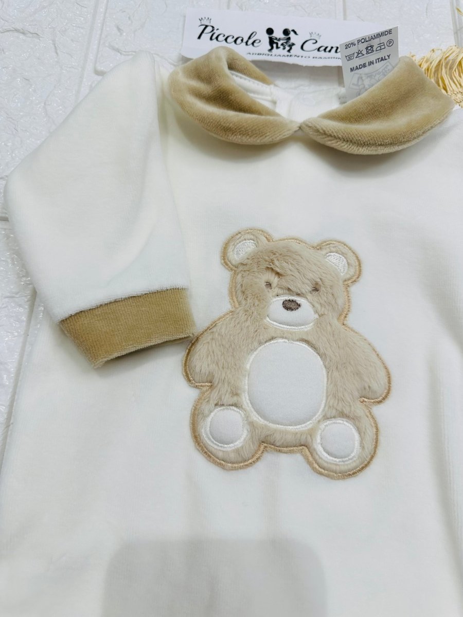 Tutina Ciniglia Orso Morbidoso Beige 30507 - Piccole Canaglie - PC29471